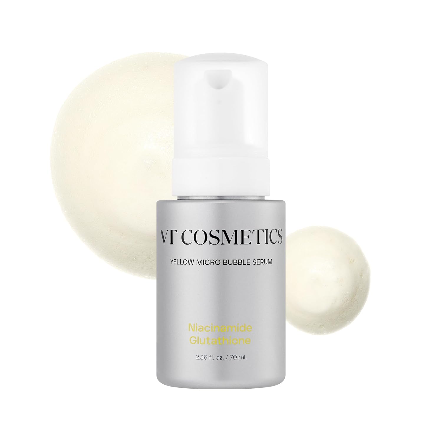 Пузырьковая сыворотка с ниацинамидом VT Cosmetics Niacinamide Glutathione Yellow Micro Bubble Serum