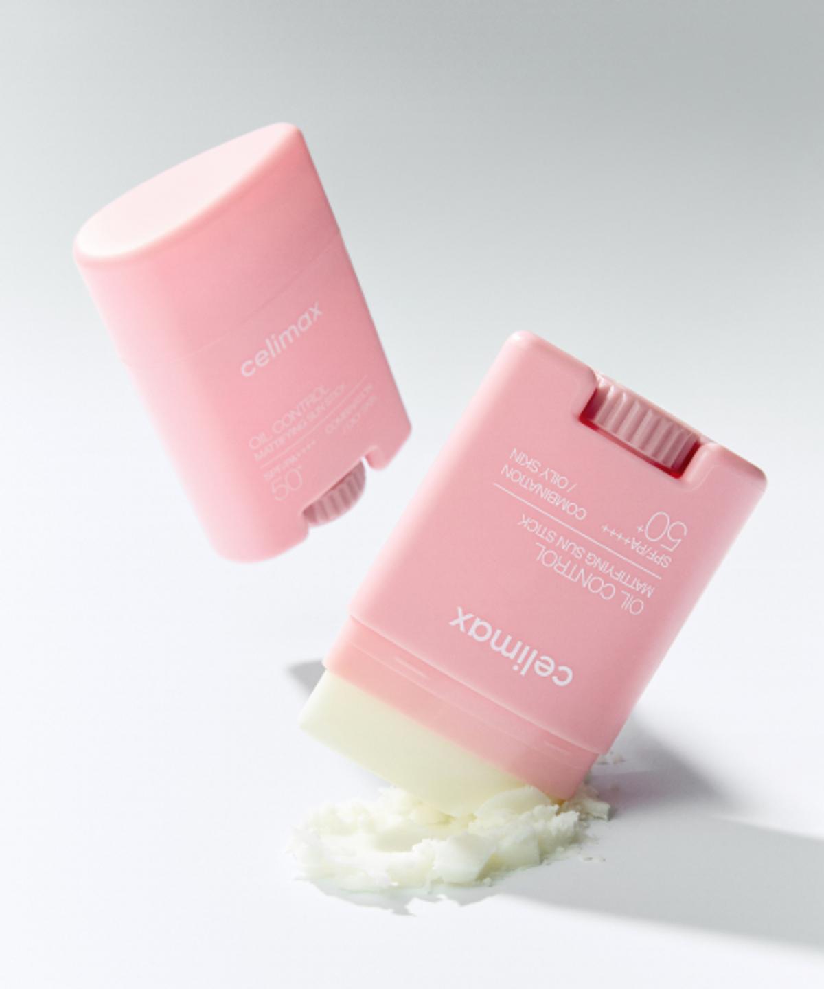 Солнцезащитный стик для жирной кожи Celimax Oil Control Mattifying Sun Stick SPF50+ PA++++ 