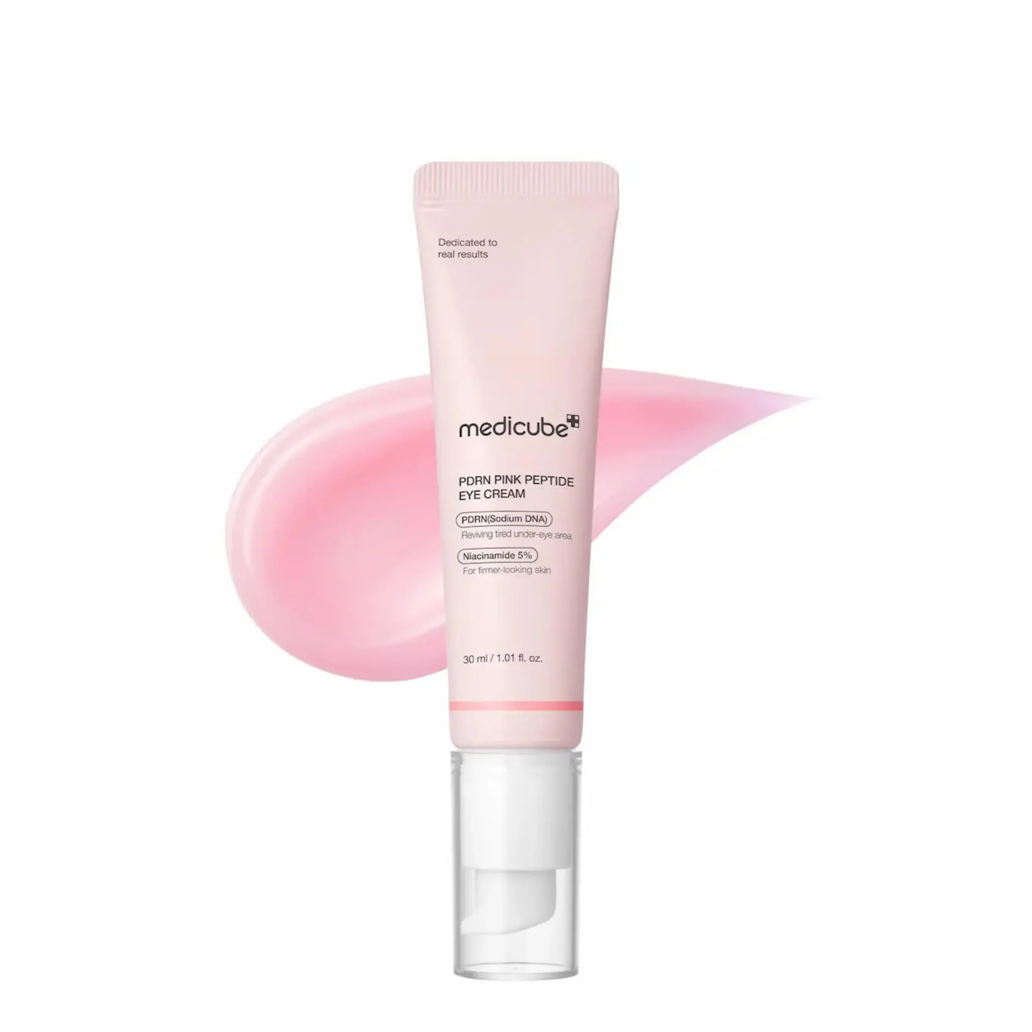 Medicube Осветляющий крем для век с ПДРН и пептидами Medicube PDRN Pink Peptide Eye Cream 30 мл.