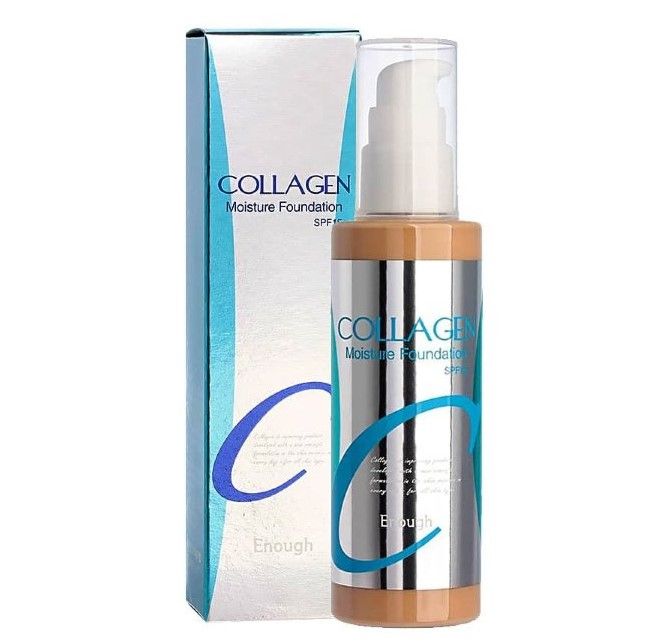Тональная основа с увлажняющим эффектом (23 тон) Enough Collagen Moisture Foundation SPF 15