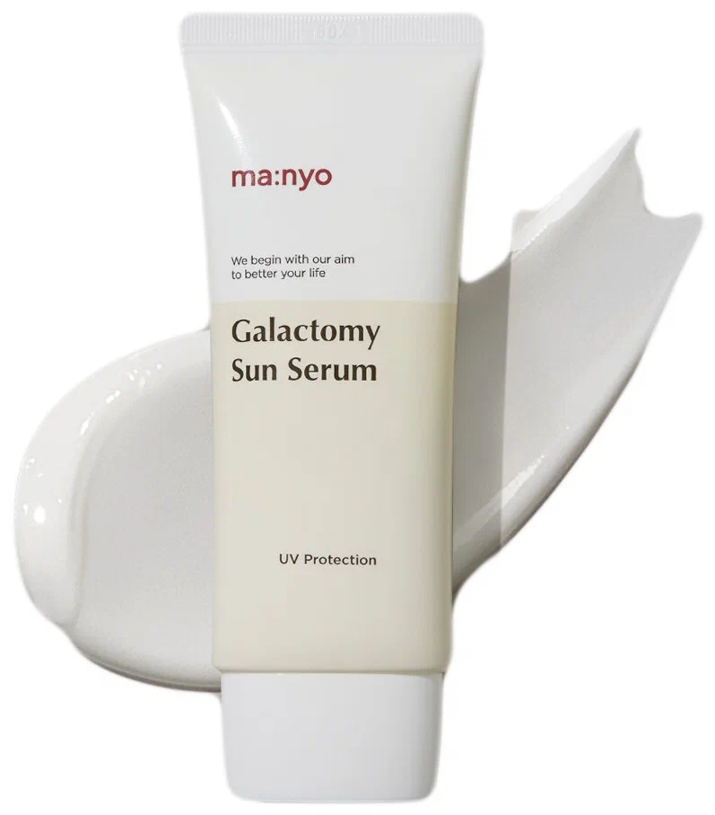 Увлажняющая солнцезащитная сыворотка Manyo Factory Galac Moisture Sun Serum SPF50+ PA++++ 