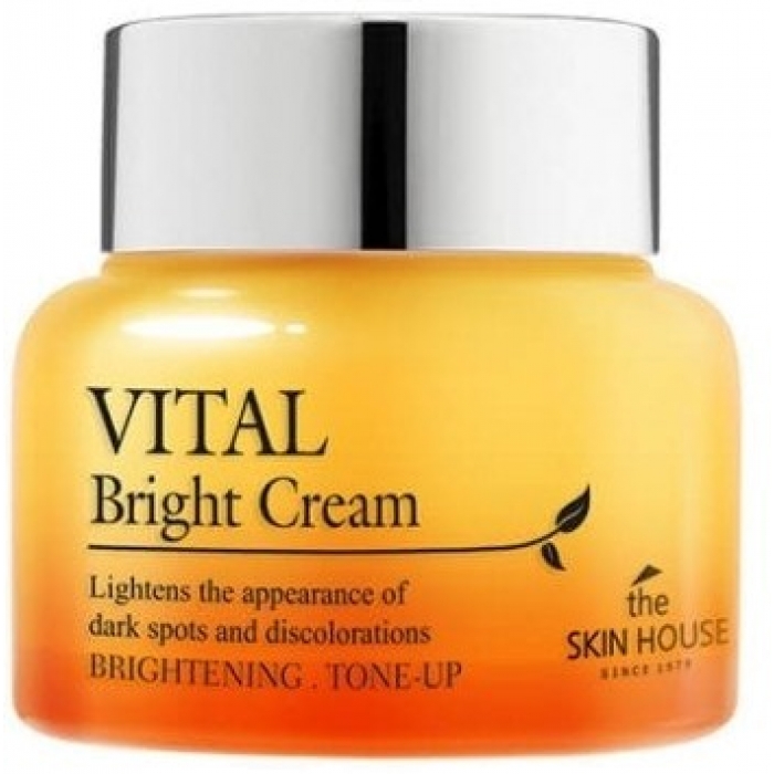 Витаминный крем для ровного тона и сияния кожи The Skin House Vital Bright Cream