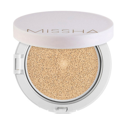 Стойкий кушон 23 тон (Натуральный бежевый) Missha Cushion Cover Lasting SPF50+ PA+++
