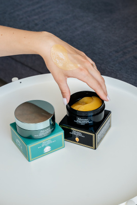 Гидрогелевые патчи для век с морскими экстрактами JMsolution Marine Luminous Pearl Deep Moisture Eye Patch