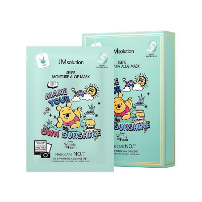 Увлажняющая тканевая маска с алое JMSolution Disney Collection Selfie Moisture Aloe Mask