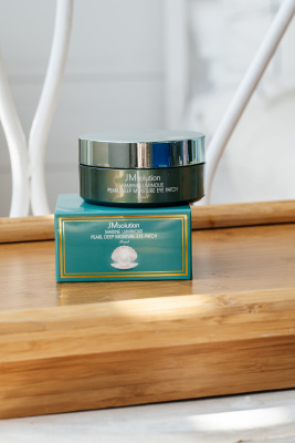 Гидрогелевые патчи для век с морскими экстрактами JMsolution Marine Luminous Pearl Deep Moisture Eye Patch